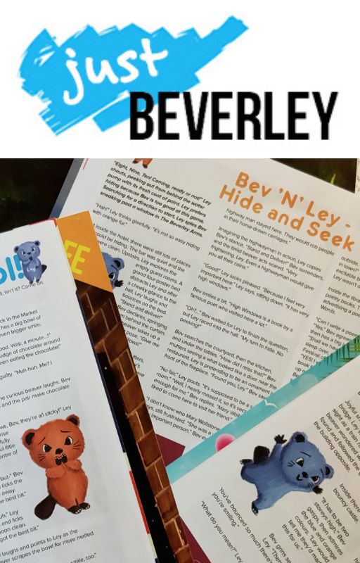 Just Beverley Magazines lay open on Bev'N'Ley story pages.